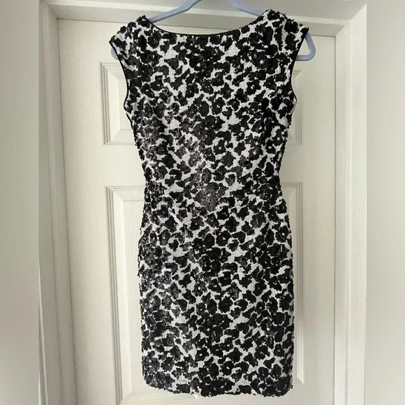 dalmatian sequin dress Alvina Bodycon Dress in Dalmatian